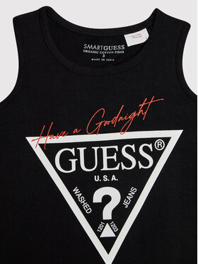 Guess Pidžama J1BG00 J1311 Crna Regular Fit