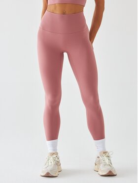 BeShaped BeShaped Legginsy Sportowe - Morning Dew Różowy Shaping Fit