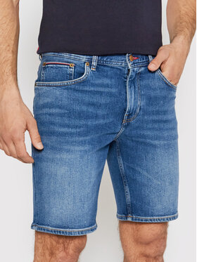 Tommy Hilfiger Tommy Hilfiger Džínsové šortky Brooklyn MW0MW18035 Tmavomodrá Regular Fit
