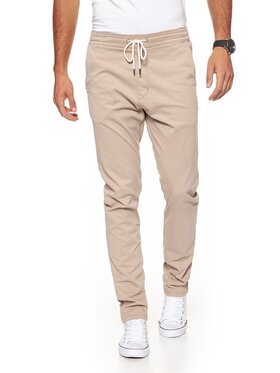 Wrangler Wrangler Chinosy CHINO Beżowy Regular Fit