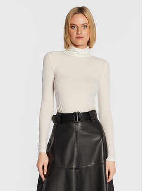 Bruuns Bazaar Bruuns Bazaar Rolák Angela BBW1070 Bílá Slim Fit