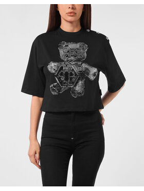 PHILIPP PLEIN PHILIPP PLEIN T-Shirt 25577 Czarny Regular Fit