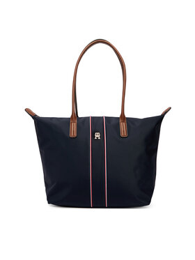 Tommy Hilfiger Tommy Hilfiger Soma Popette Tote Corp AW0AW17706 Tumši zils