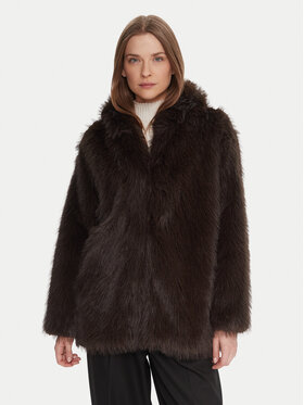 KAOS KAOS Kožešina RI1NT057 6006 Hnědá Regular Fit