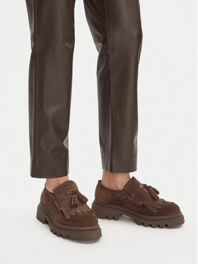 Badura Badura Loafersy EO-ARLETTE-01 Brązowy