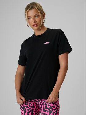 4F 4F T-Shirt FOB SUMMER Czarny Loose Fit