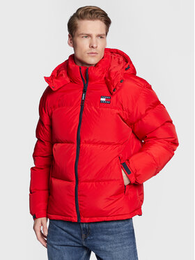 Tommy Jeans Tommy Jeans Μπουφάν πουπουλένιο Alaska DM0DM15445 Κόκκινο Regular Fit