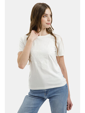 Cross Jeans Cross Jeans T-Shirt 56257-008 Biały
