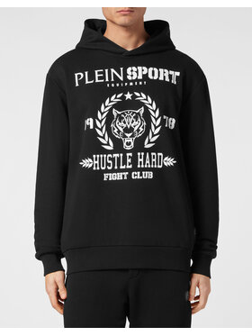 Plein Sport Plein Sport Bluza 13109 Czarny Regular Fit