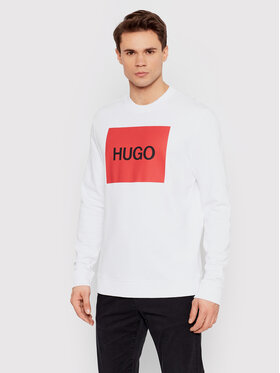 Hugo Hugo Суитшърт Duragol 50463314 Бял Regular Fit