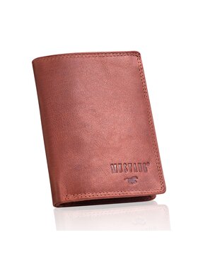 Mustang Mustang Portfel DENIMO HIGH WALLET Brązowy