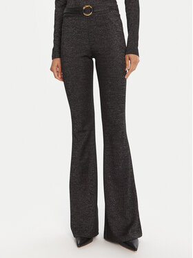 Just Cavalli Just Cavalli Hlače 79PAC101 J0251 Crna Flare Fit