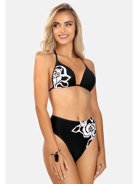 Miss Lou Miss Lou Bikini ML010 Czarny