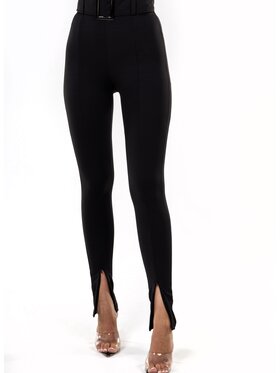 Love Saints Love Saints Legginsy L26WF-LE-K01 Czarny Slim Fit