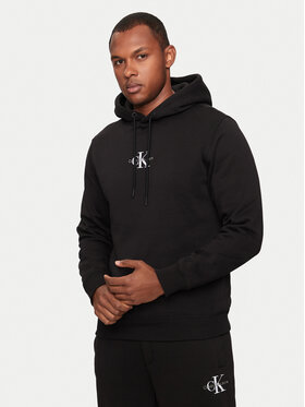 Calvin Klein Jeans Calvin Klein Jeans Felpa Monologo J30J325629 Nero Regular Fit