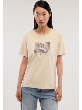 Trussardi Trussardi T-Shirt G1346000246N002 Biały Regular Fit