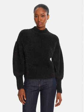 Guess Guess Džemperis W4BR25 Z3BH0 Melns Regular Fit