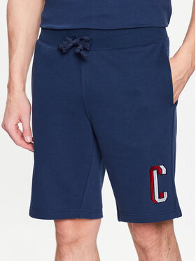 Champion Champion Спортни шорти 218511 Тъмносин Regular Fit