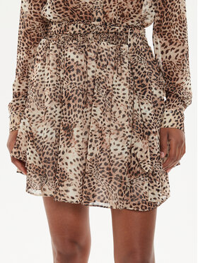 Guess Guess Miniszoknya W4YD57 WDW82 Barna Regular Fit