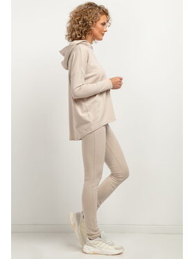 Tessita Tessita Spodnie dresowe T382 Beżowy Slim Leg