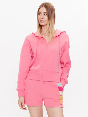Guess Guess Bluza Edwina V3GQ13 FL04P Różowy Regular Fit