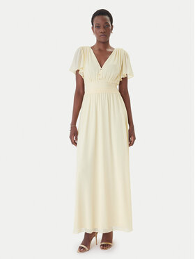 Morgan Morgan Rochie de seară 261-RLUCY Galben Regular Fit