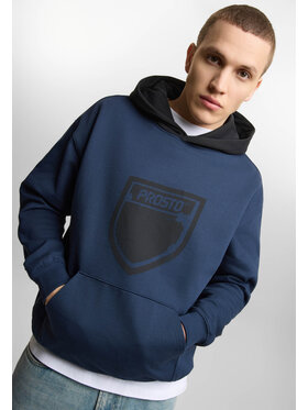 PROSTO. PROSTO. Bluza Splash Shield Granatowy Regular Fit