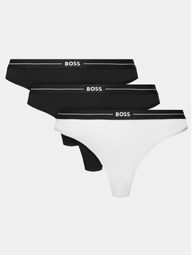 BOSS Boss Набір з 3 пар стрінгів 50510030 Білий