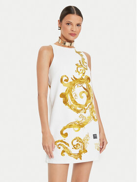 Versace Jeans Couture Versace Jeans Couture Rochie de zi 76HAO99P Alb Regular Fit