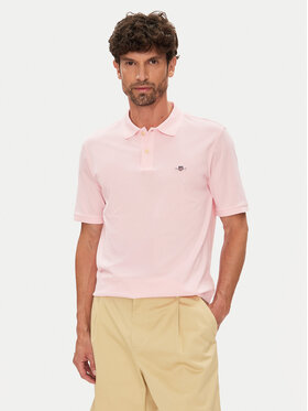 Gant Gant Polo Shield Piqué 2210 Różowy Regular Fit