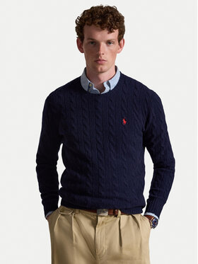 Polo Ralph Lauren Polo Ralph Lauren Pulover 710876762002 Bleumarin Regular Fit