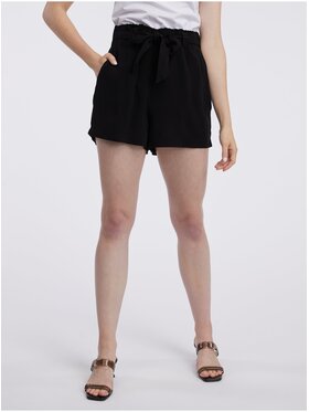 Orsay Orsay Szorty 323086660000__40 Czarny Regular Fit