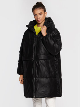 Calvin Klein Jeans Calvin Klein Jeans Cappotto invernale J20J219907 Nero Relaxed Fit