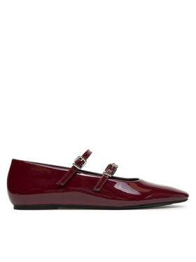 DeeZee DeeZee Ballerinas DZRP0468-10 Dunkelrot