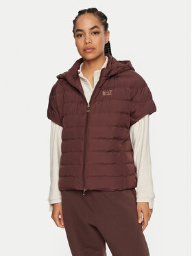 EA7 Emporio Armani EA7 Emporio Armani Vestă 6DTB03 TNF8Z 1755 Maro Regular Fit