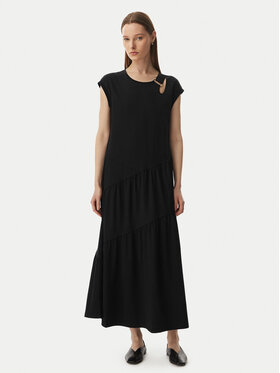 Liu Jo Sport Liu Jo Sport Igapäevane kleit TA6237 J3855 Must Relaxed Fit