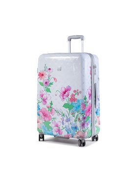 ELLE Didelis Medžiaginis Lagaminas Flower Print EL38HA.71.01 Pilka