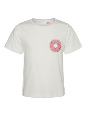 Vero Moda Girl Vero Moda Girl T-Shirt 10285292 Biały Regular Fit