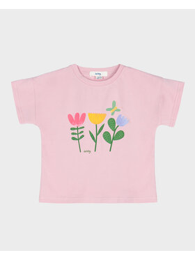 Kid story Kid story T-Shirt T-S_BO_PB_1 Różowy Oversize