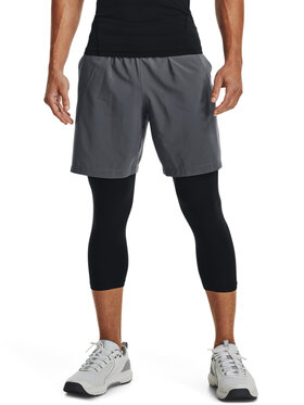 Under Armour Under Armour Sportske kratke hlače UA Woven Graphic Shorts 1370388 Siva Regular Fit
