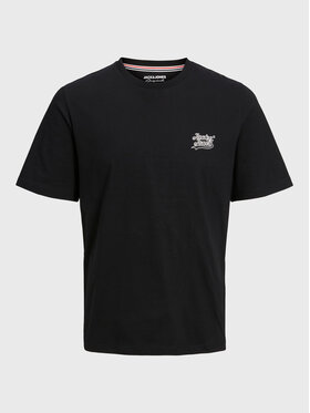 Jack&Jones Jack&Jones Tricou Trevor 12227773 Negru Standard Fit