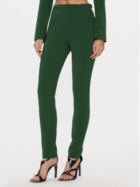Patrizia Pepe Patrizia Pepe Hlače P0599/A6F5-G570 Zelena Slim Fit