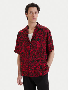 HUGO HUGO Риза Espino 50560596 Червен Relaxed Fit