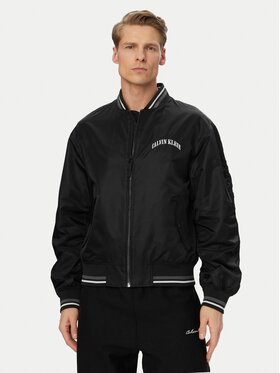 Calvin Klein Jeans Calvin Klein Jeans Яке бомбър LV04RF510G Черен Regular Fit