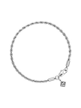 ICED STUFF ICED STUFF Armband Rope Weißgold