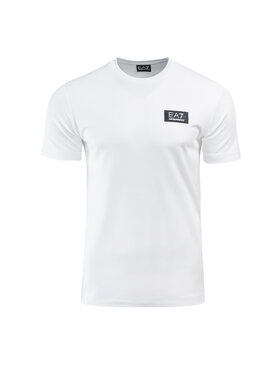 EA7 Emporio Armani EA7 Emporio Armani T-Shirt 3DPT72-PJUJZ-1100_S Biały Regular Fit