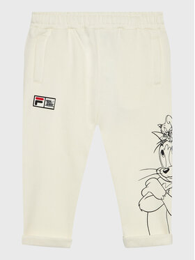 Fila Fila Долнище анцуг Torum FAK0112 Екрю Regular Fit
