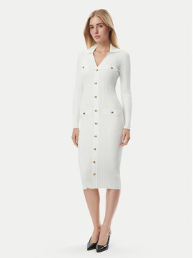 Marciano Guess Marciano Guess Strickkleid G6BK33 Z1636 Weiß Slim Fit