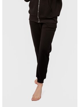 DKaren Sport DKaren Sport Spodnie materiałowe DK-K-B1 Czarny Classic Fit