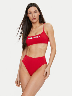 Tommy Hilfiger Spodnji Del Bikini UW0UW05305 Rdeča